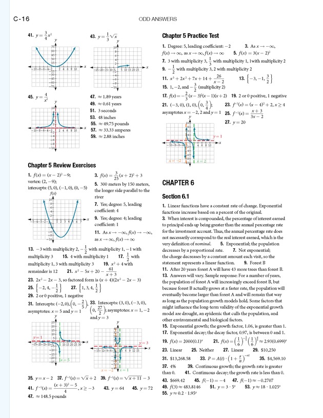 Algebra and Trigonometry - 